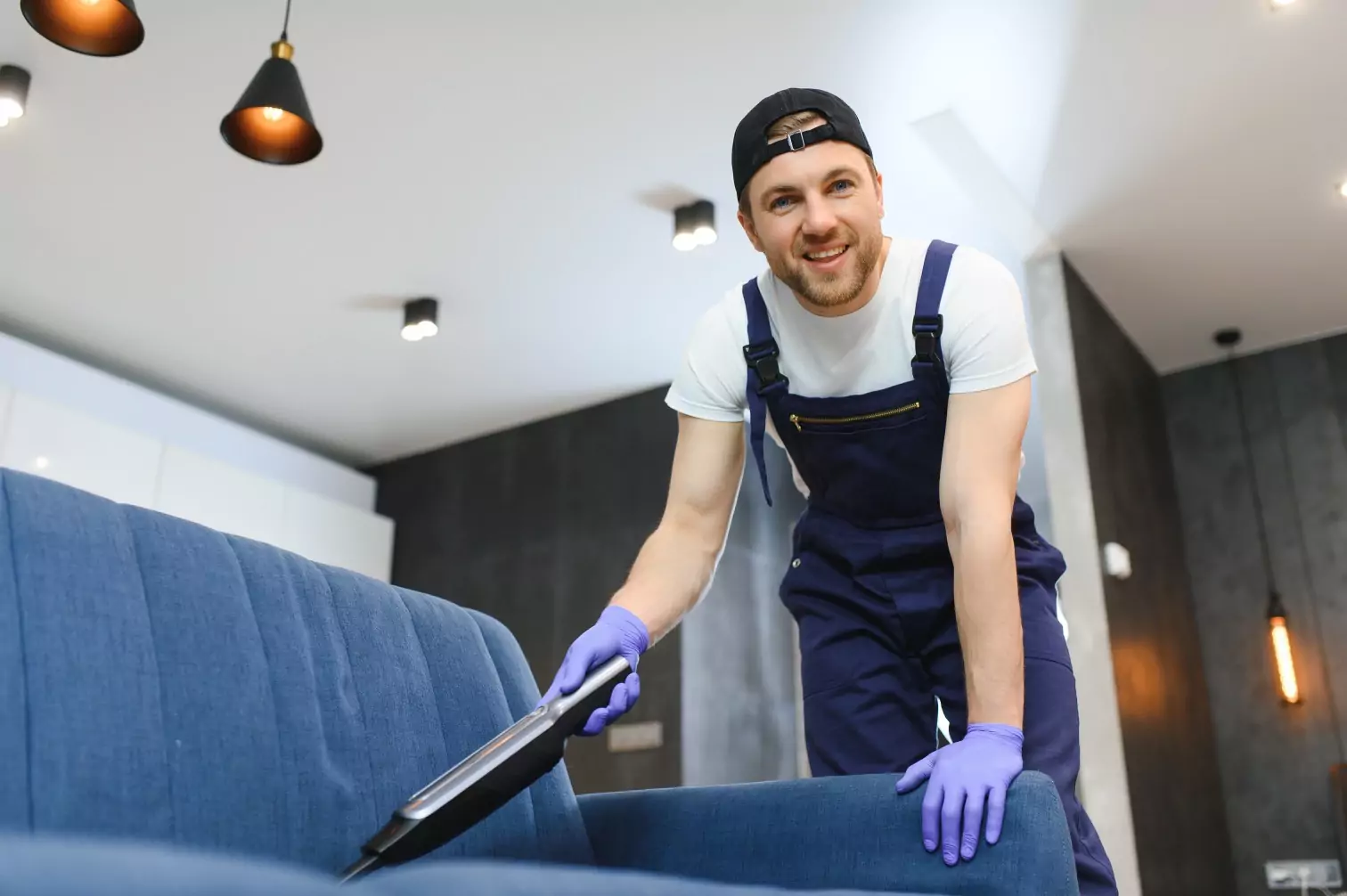 professional cleaning technician